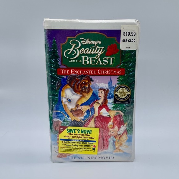 Other - Beauty and the Beast: An Enchanted Christmas (VHS, 1997) SEALED CLAMSHELL